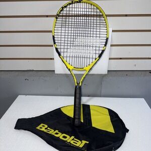Babolat Pure Drive NadalJR 23 Tennis Racquet Black Yellow‎  3 3/4" 98 Sq/inch